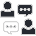 icon for a conversation